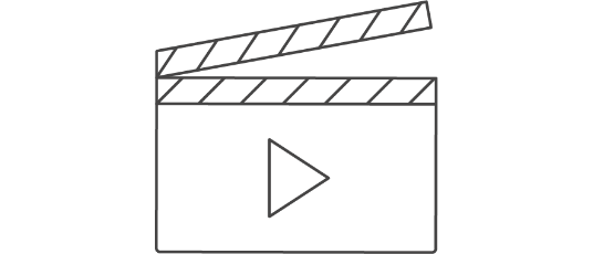 Grafik einer Filmklappe